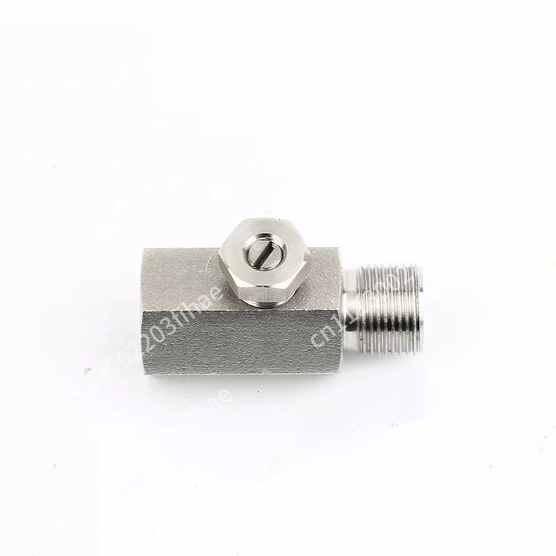 Damping valve, pressure gauge damping valve (buffer) instrument valve