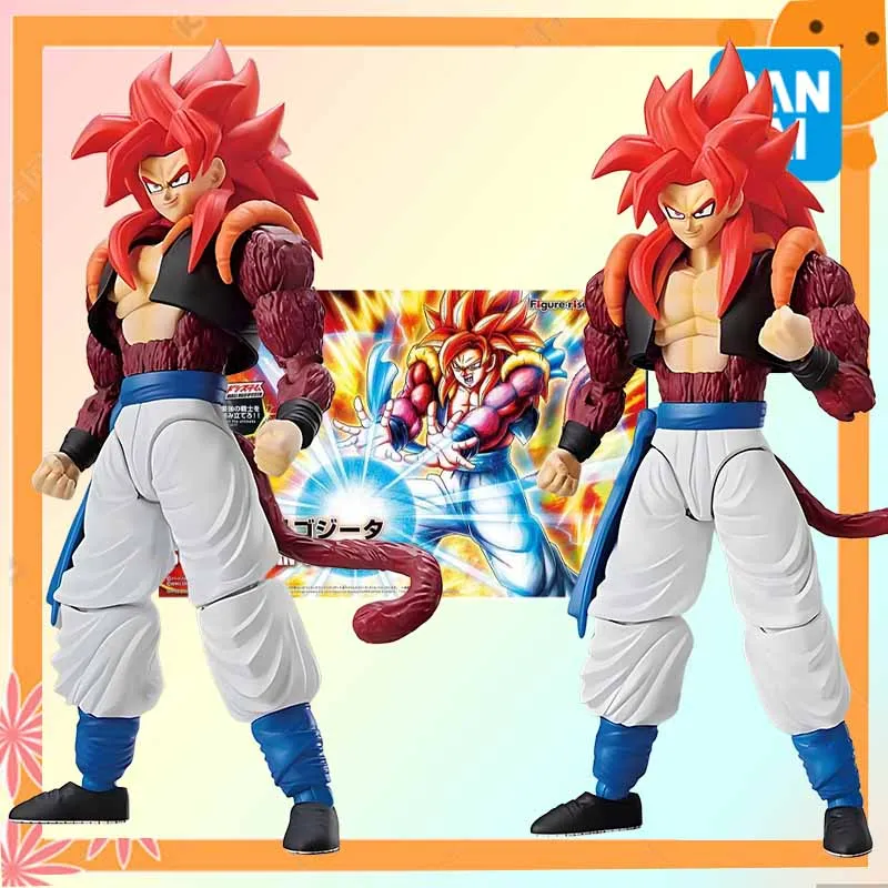 

Bandai Original GUNDAM Figure-rise Dragon Ball SUPER SAIYAN 4 GOGETA Anime Action Figure Assembly Model Toys Collectible Model