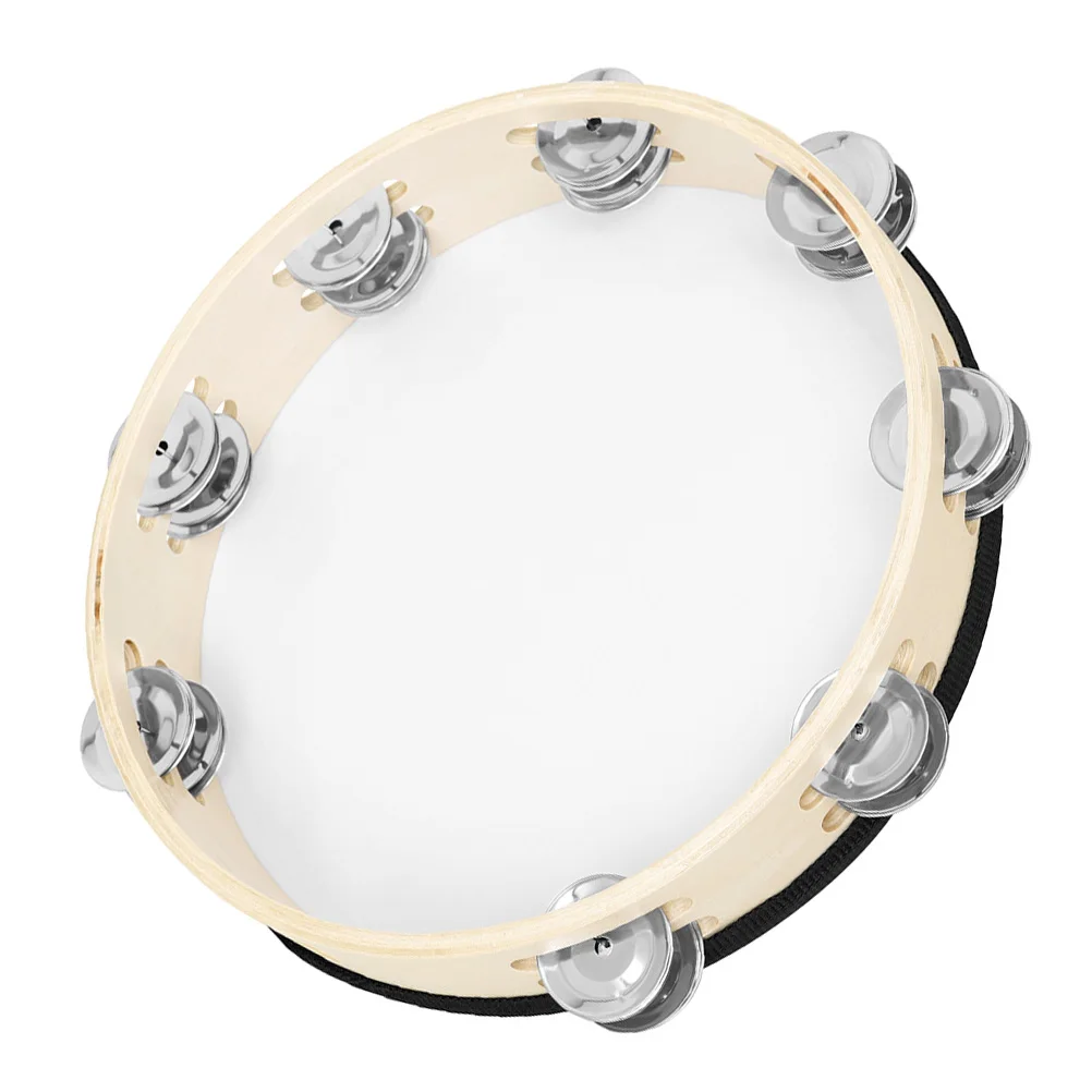 

Bell Tambourine Percussion for Kids Props The Pet Tambourines Musical Instruments