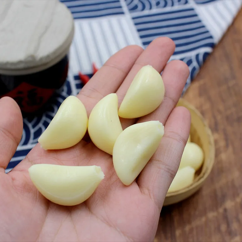 10Pcs Simulation Garlic Artificial Chili Pepper Fake Vegetable Model Ornaments Food Photography Props Home Decor