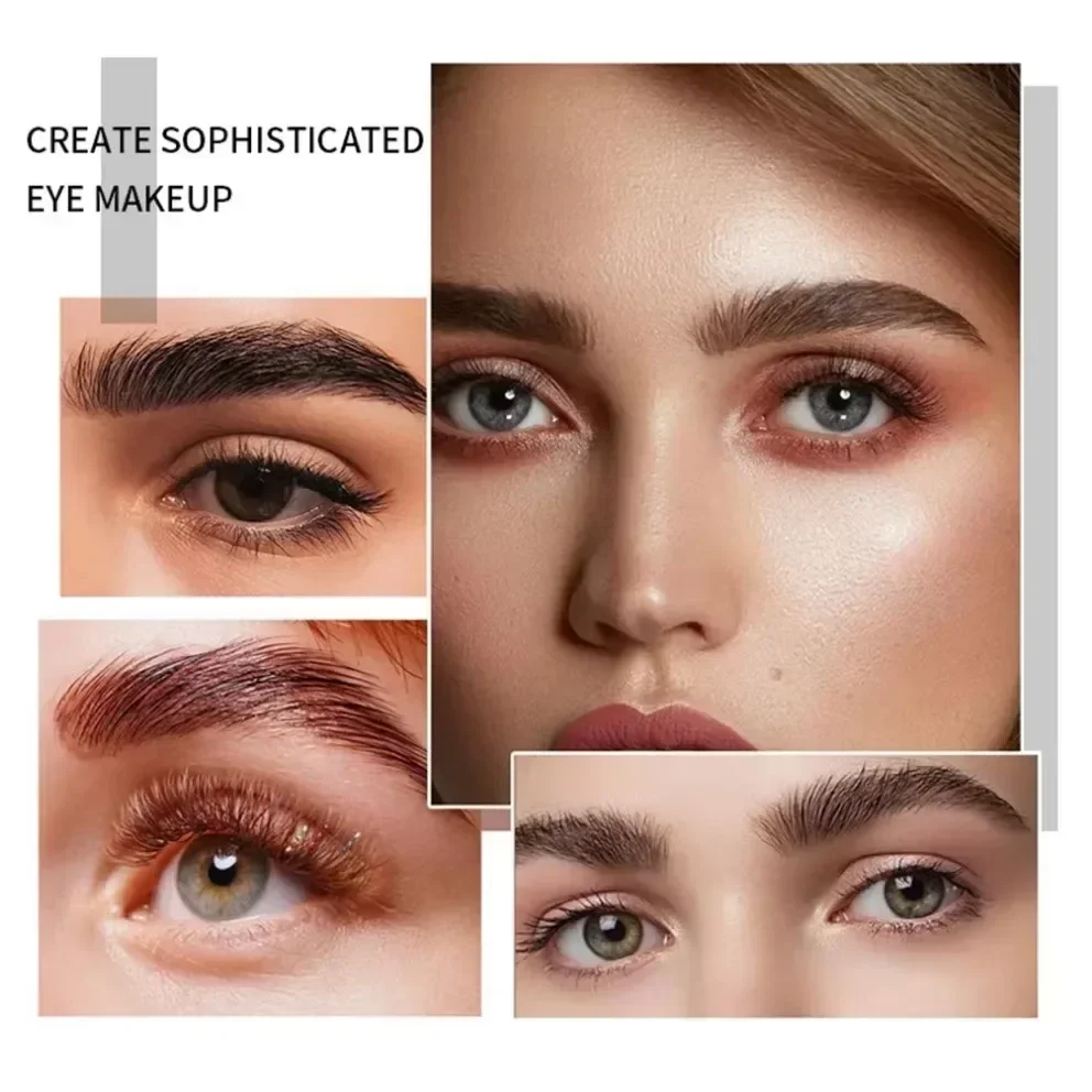 개인 상표 사용자 정의 로고 비건 메이크업 눈썹 스타일링 젤 완벽한 눈썹을위한 방수 오래 지속되는 눈썹 해결사 도매