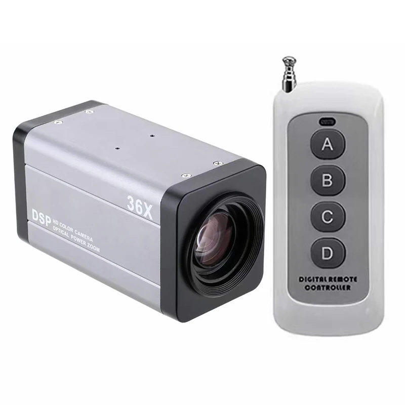 CCTV 1080P 2MP 4-In-1 AHD 36X Zoom Autofocus Motorized Lens NVP2441 IMX307 Security Camera with Wireless Remote controller OSD