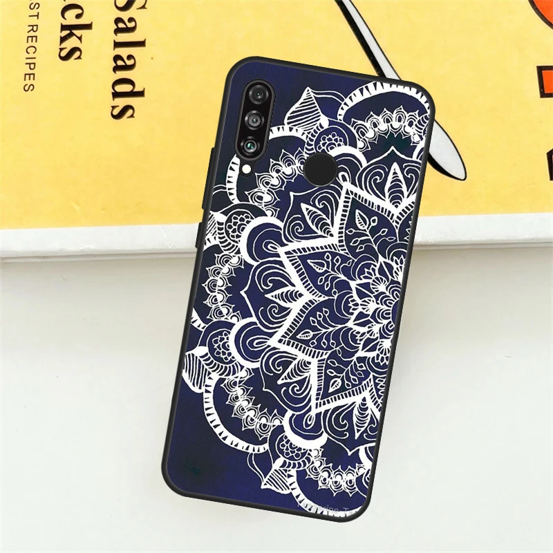 Trippy Tie Dye Floral Mandala Case For Huawei Nova Y61 Y91 Y60 Y70 Y90 Nova 9 10 SE 11i 8i 3i P20 P30 Pro P40 Lite Cover