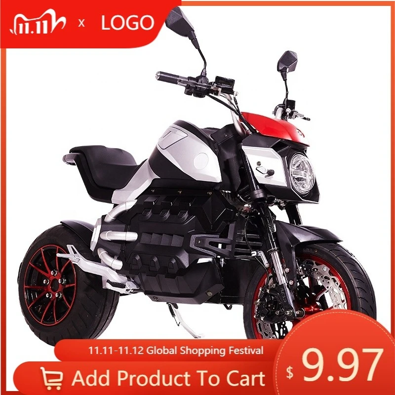 DXY adult 72v lithium battery 5000W electric motorcycle