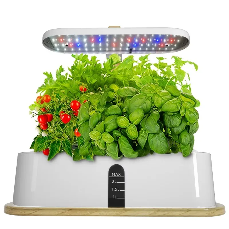 Full Spectrum LED Hydroponic Plant Grow Light Indoor Vegetable Cultivation Irrigation Growing System