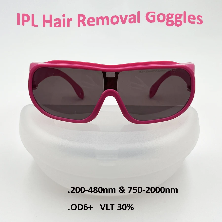 IPL Hair Removal Goggles Professional Diode ND:YAG Pico Laser Eye Protection Safety Glasses