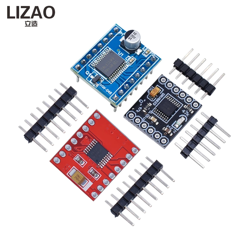 LIZAO TB6612FNG Motor Drive Module, Dual-drive Stepper Motor Board with DRV8833 Compatible Design