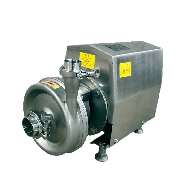 

Food grade stainless steel centrifugal pump, small Baijiu malt juice beverage delivery pump
