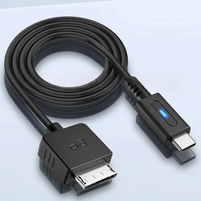 1.2m Charging Type-C Cable for PSP GO Game Console PD Power Charger Charging Black Cable