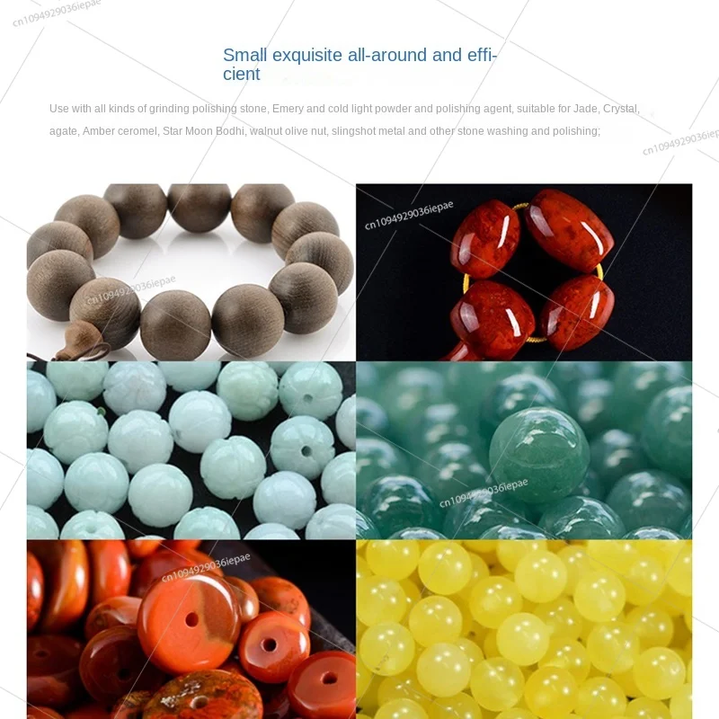 Copo vibratório de 12 polegadas, balde de polimento de vibração de joias, polimento de rocha, tambor de polimento, ferramenta de fabricação de máquina