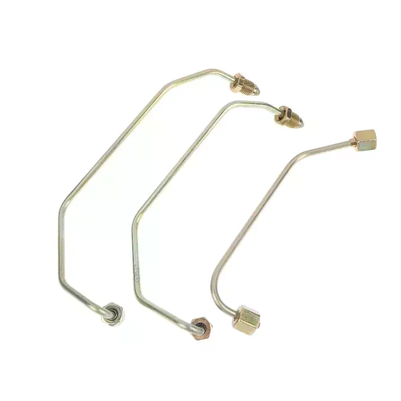 Engine High Pressure Fuel Pipe 168 173 178 186F 186FA Metal Oil Tube For Air Cooled  Micro Tiller Replacement