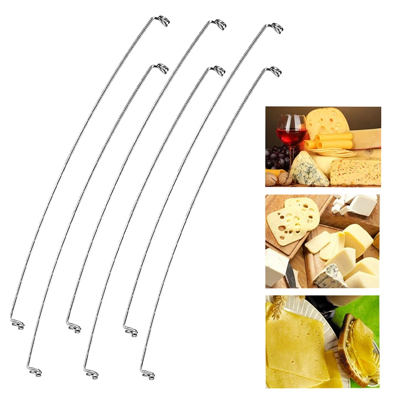 10Pcs Cheese Cutting Wire Multipurpose Butter Wire Splitter Cheese Slicer Cutter Cutting Serving for Kitchen Tool Replacement