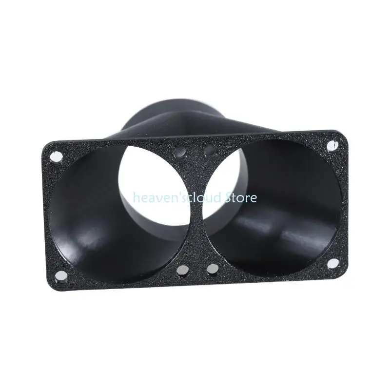 Y88B 서버 냉각 팬 덕트 4cm 6cm 열 배출 커넥터 에어 수집 통풍구