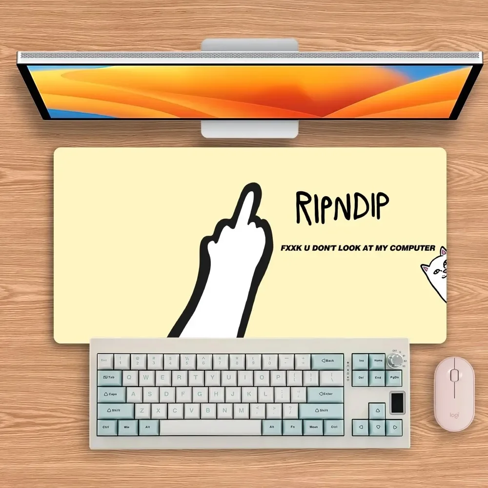 Fashion R-RIPNDIPS Mouse Pad Big Keyboard Desk Computer PC Mat Notbook Pad