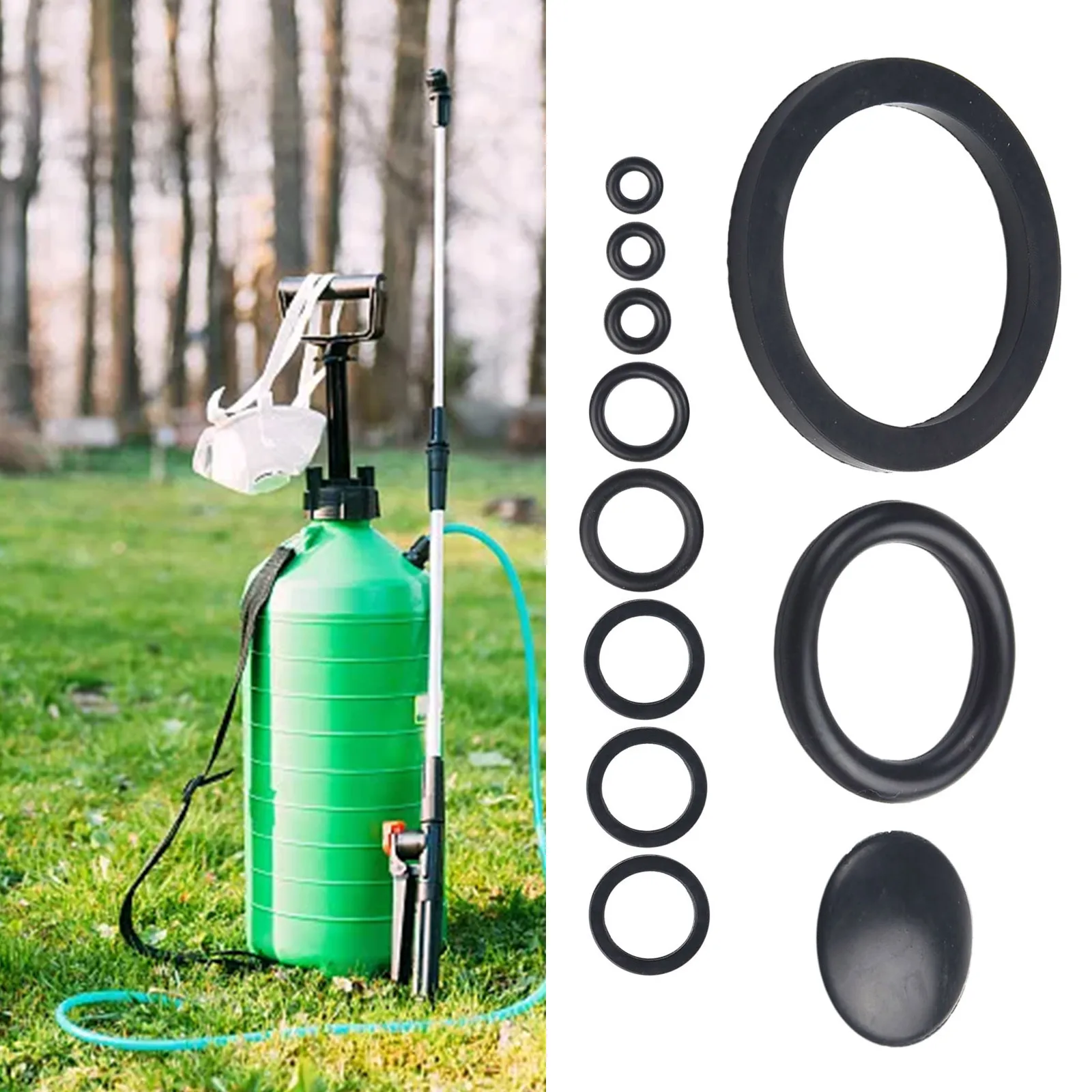 

Keep Your Sprayer In Top Conditions With These 10 Durable Rubber Sealing Rings For 3L/5L/8L Sprayers Essential Garden Accessory