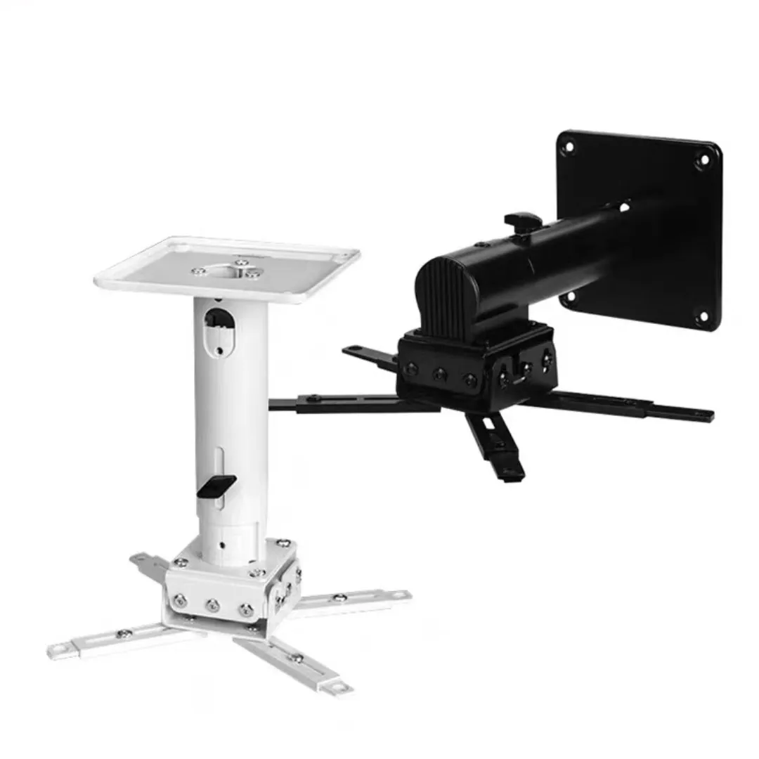 Kelmy Projector Ceiling Mount Bracket With 25kg Load Capacity And Adjustable Length 120-140mm