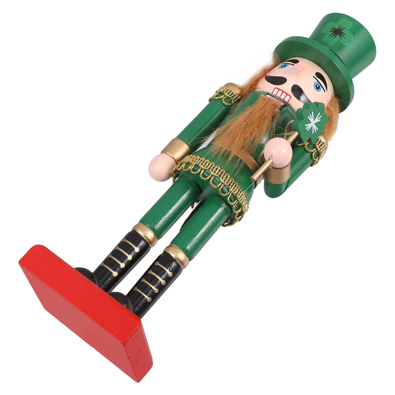 

Nutcracker Party Gift Decoration Puppet Biscuit Wooden Craft Home Interior Ornament Adornment Child