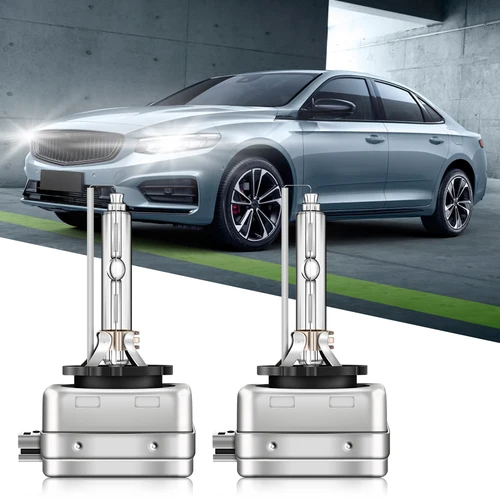 Imagen 1 del producto 2 uds 12V 35W bombilla HID D1S D2S D3S D4S faro de xenón HID lámpara de xenón 4300K 6000K 8000K 10000K faros de xenón automáticos haz alto y bajo