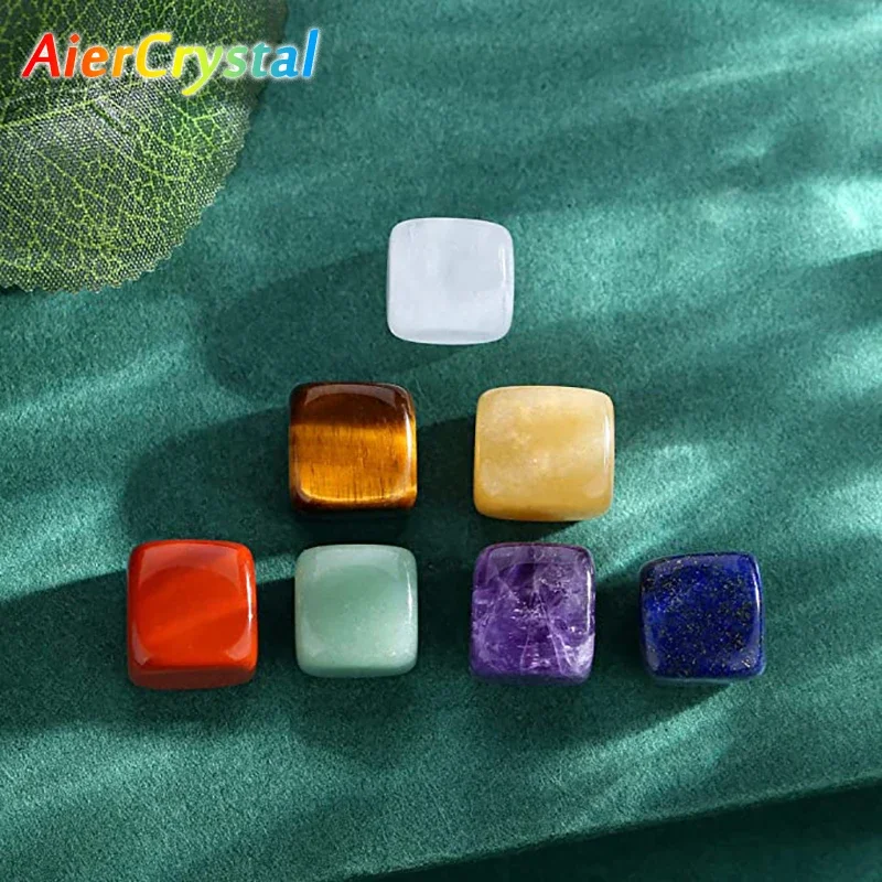 Raw Crystal Ice Tartar Mold Cube Reiki Healing Quartz Home Decor Gift Whiskey Chakra Jade