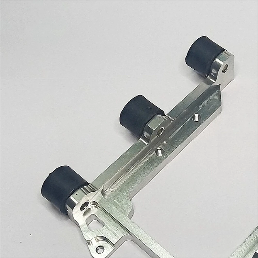 Soporte de motor RCMK/R254/K30R, tubo recto, soporte de motor, Control remoto, accesorios de modelo de barco, soporte de motor de escape trasero