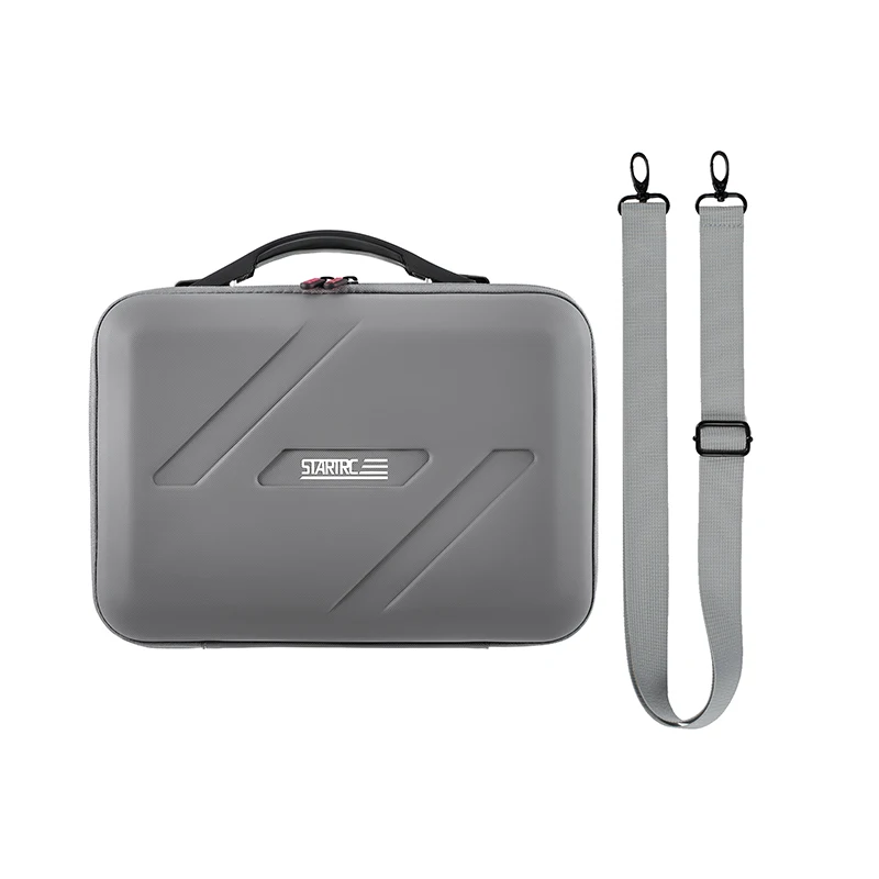 For DJI Flip Case Portable PU Leather Shoulder Bag Organizes Can Store RC2/RC-N3 Remote and Flip Other Accessories