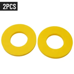 2Pcs Silencer Front Shock Absorber Tower Rubber Cushion Ring Bushings Front Strut Tower Mount Suspension Bearing Washer