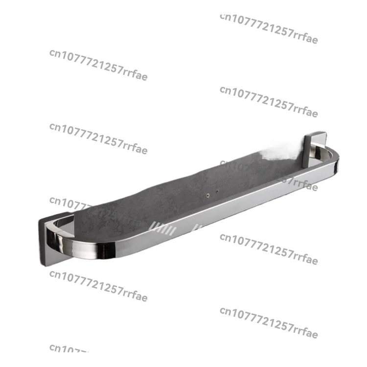 Modern stainless steel wall mounted bathroom accessories set stainless steel towel rack towel