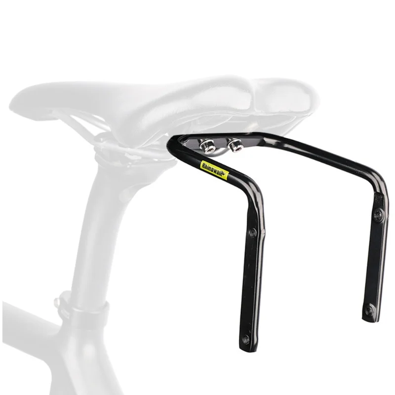 

Rhinowalk Bike Saddle Bag Stabilizer Bracket Bicycle Tail Bag Mount Rear Rack AntiSway With Bottle Cage Mounting Holes For