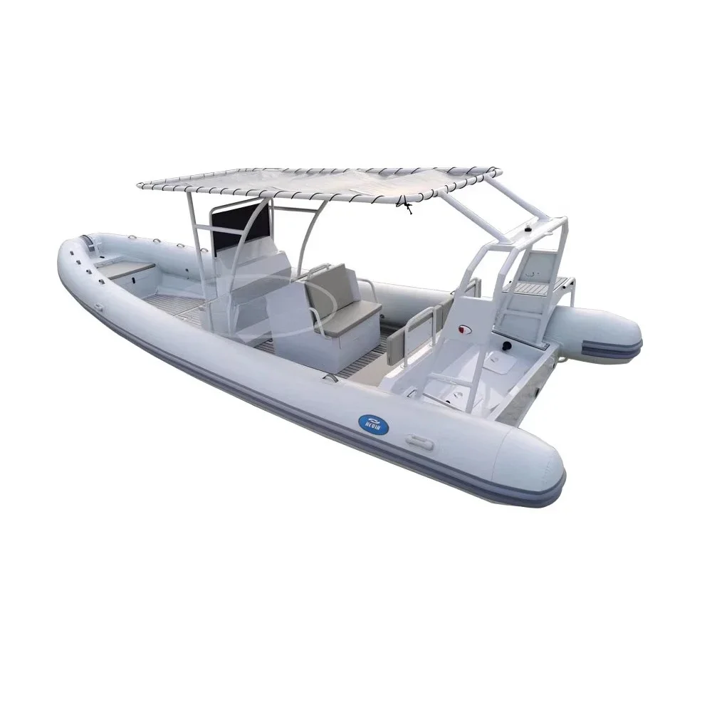 Fishing boat 30 feet aluminum professional fishing inflatable boat 9 meters