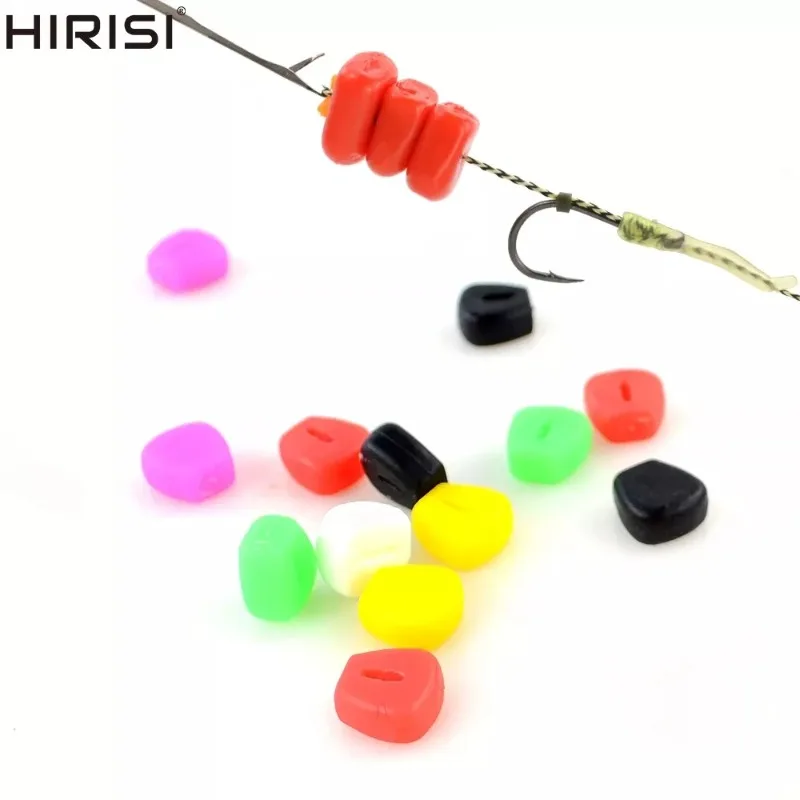 Hirisi 30 шт./упак. всплывающая приманка для ловли кукурузы и карпа, мягкие искусственные приманки для ловли карпа, кукурузные рыболовные приманки, разноцветные портативные рыболовные приманки
