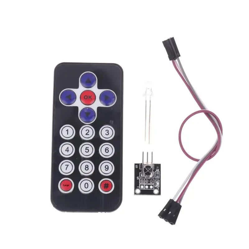 1/2/3Pcs HX1838 Infrared IR Wireless Remote Control Module Kit DIY Kit Ultra-thin Wireless IR Receiver Module For Arduino