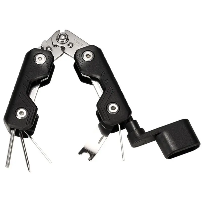 HOES-GUITTO Guitar Bass String Cutter 7-In-1 GGT-02 Guitar Musical Instrument Repair Tool With String Winder/Bridge Pin Puller