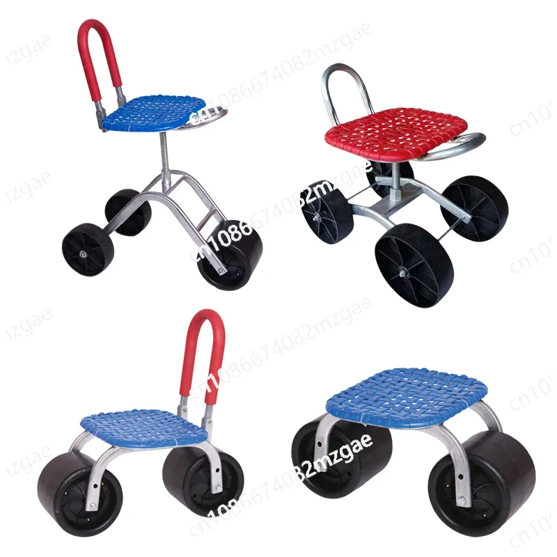 

Greenhouse Work Artifact Mobile Lazy Stool Farmer Farm Work Artifact Classic Raised Lazy Field Picking Stool