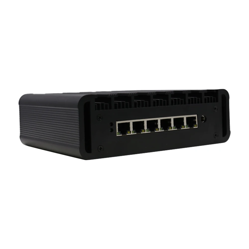 

EGLOBAL J6412 Mini Industrial Computer 6x2.5G Firewall Router I226-V USB HD RJ45 COM DDR4 MSATA SSD PfSense Chipset GDDR4