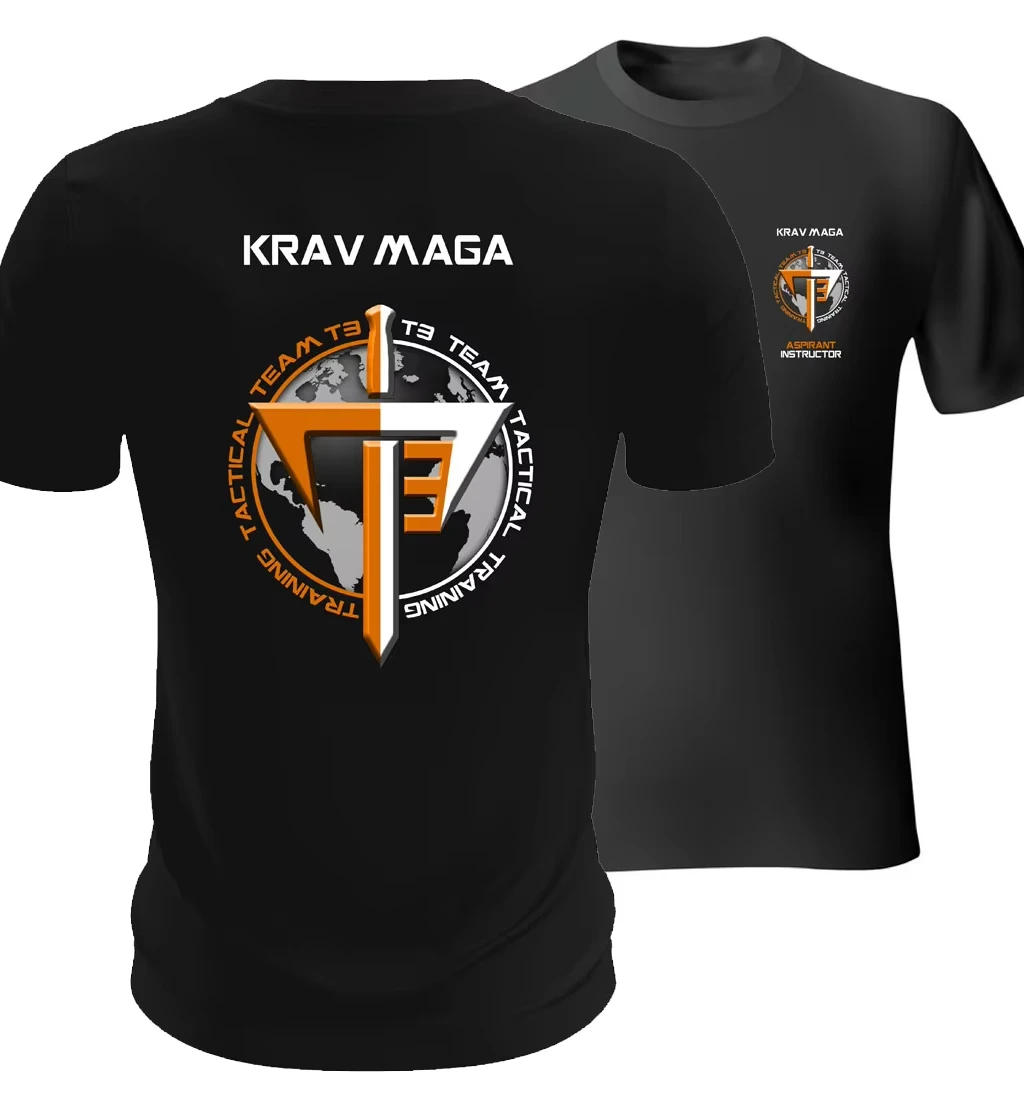 Krav Maga Training Instructor Gift T-Shirt Summer T Shirt New Men Cotton Tees Tops Harajuku Streetwear