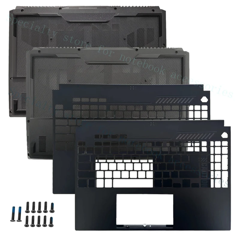 

Новый комплект A+ для ASUS TUF Gaming F16 A16 FX607 FA607: крышка для подставки для рук/нижний корпус/винты 90W