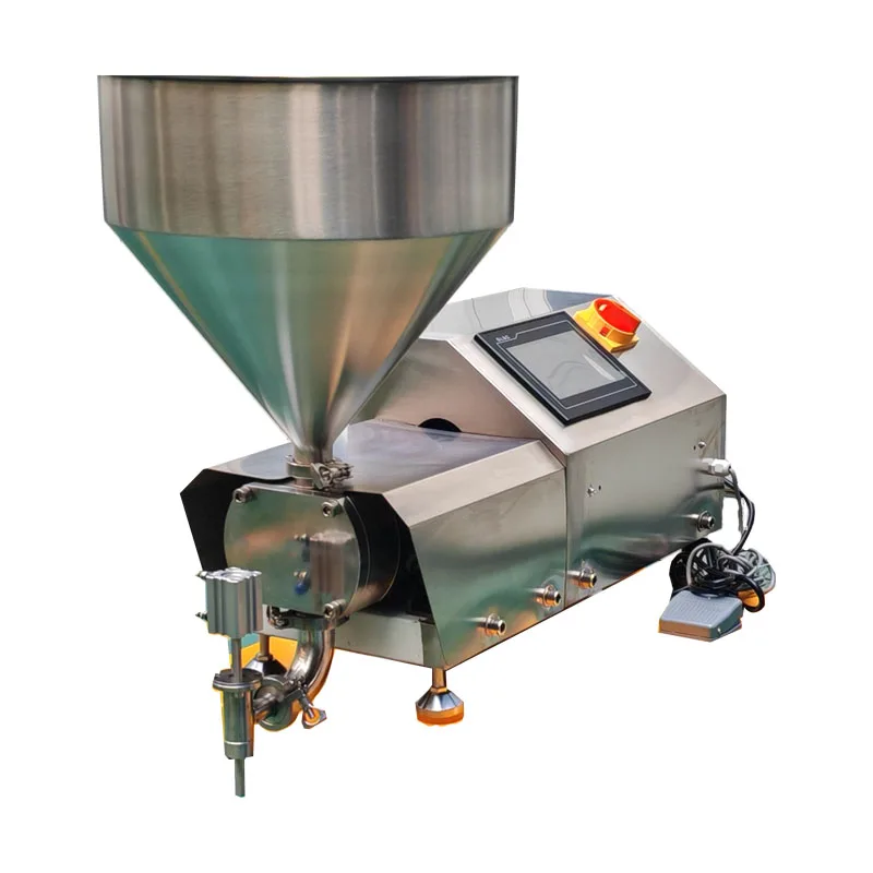 

Semi-automatic Stainless Steel Ice Cream Paste Filling Machine
