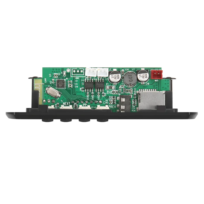 RIRI تيار مستمر 5 فولت 2X3 واط 6 واط مكبر للصوت فك مجلس بلوتوث V5.0 سيارة مشغل MP3 USB وحدة تسجيل راديو FM AUX لمكبر الصوت