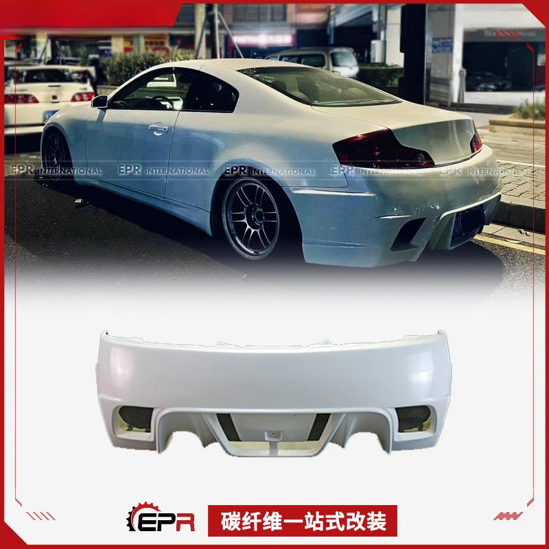 

Для Infiniti G35 KEN Style Задний бампер из полимерного волокна - большая часть модификации задней поверхности объемного звучания