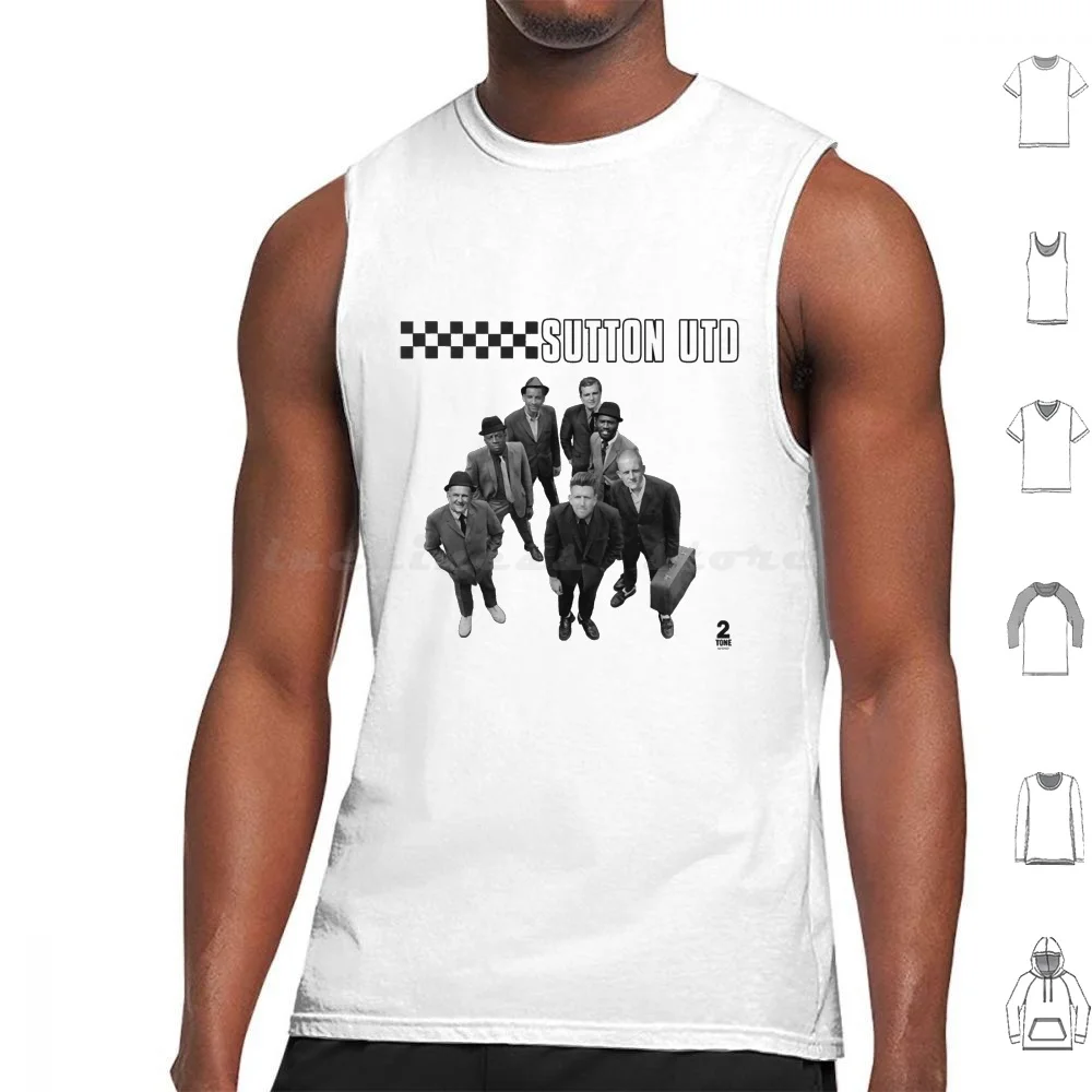 The Specials Band Enjoy Popular With Many Songs Retro The Sutton Utd Specials ( Original ) Ska Tank Tops Vest Sleeveless The