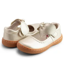 Livie & Luca Knotty 2024 Spring New Children's Shoes Outdoor Mary Jeans Design Cute Girls Barefoot Minimalist Casual Sneakers