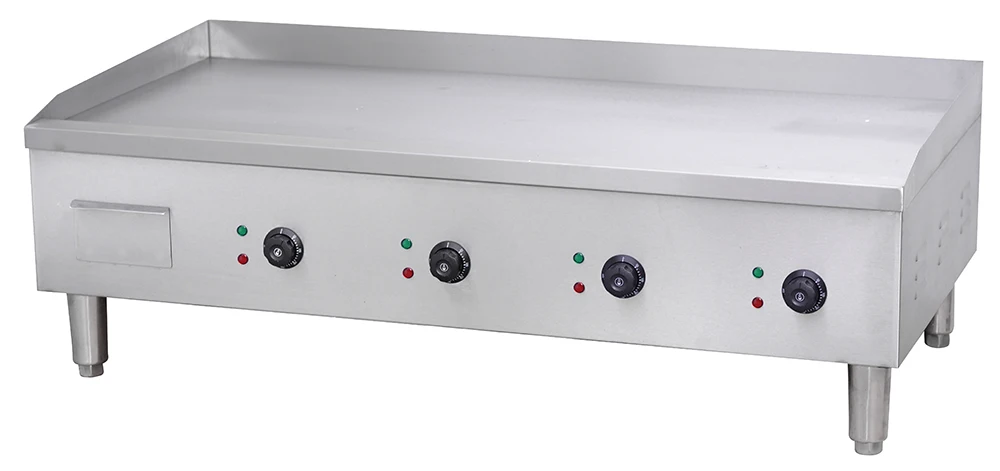 Steel Griddle 412x304mm Heating Surface Hand Grabbing Pressure Plate #Hot Sales Commercial BL-48 Electric Non-Stick Stainless