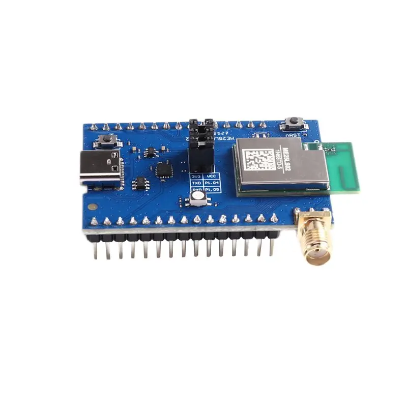 A98T MX25LE02 LLCC68 NRF54L15 Long Range BLE 6.0 Lorawan Combo RF Module Uart Wireless& RF Lora Functionality PCB Antenna