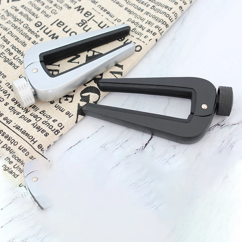 

Universal Change Tune Clamp Trigger Capo Clip-on Tuner for Acoustic Guitar Electric Guitar Ukulele Classical Guitar (Black)