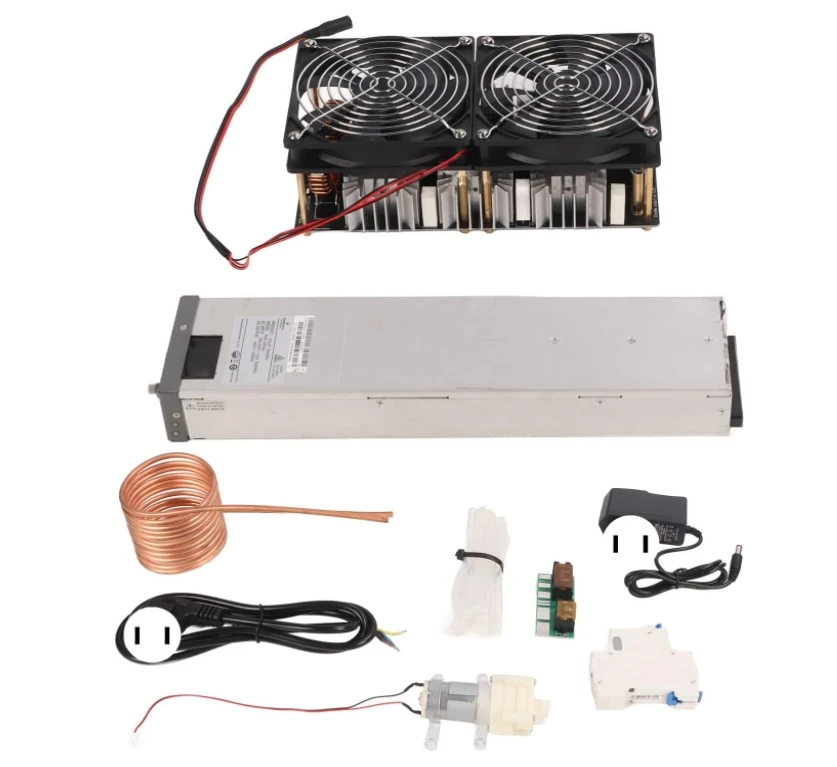 2500W 50A ZVS Induction Heater High-Frequency DIY Machine 48V