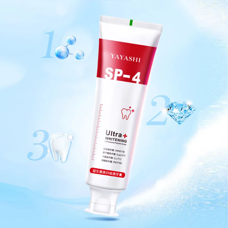 SP-4 Probiotic Tooth Cleaning Toothpaste Can Effectively Remove Tooth Stains And Refresh Breath Toothpaste Oral Care Products.