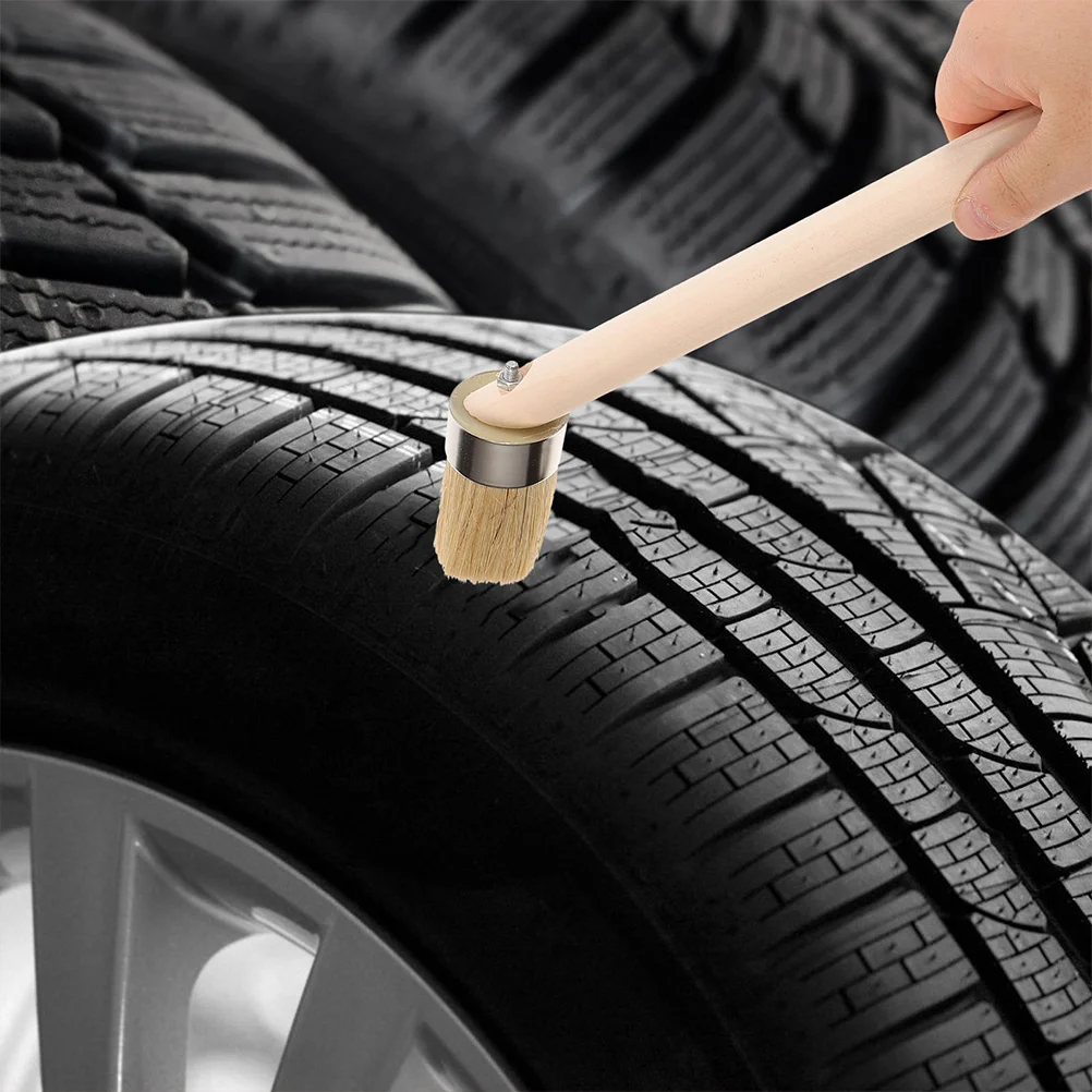 Tire Repair Tool Car Wash Brush Rim Cleaner Wheel Cleaning Grease and Detailing for Vehicles