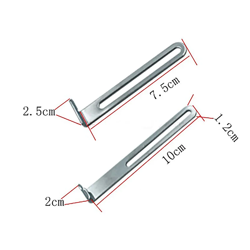 Industrial Stretch Sewing Machine Rule, Seam Guide, Hemmer Guide, Hem Guide for Coverstitch Machine Part, 2 ou 3 Agulhas