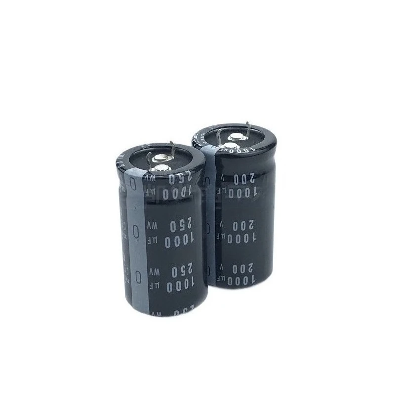 （1PCS）200v1000uf aluminum electrolytic capacitor 250v1000uf 200V Nichicon 22X50 25X35/40/45/50 30X35mm Through Hole