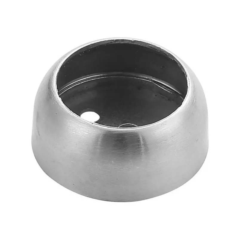 

4PCS Flange Seat Wardrobe Pole Accessories High Foot Round Tbe Seat Bracket Fixed Side Mounted Ball Shaped Clothes Drying Pole